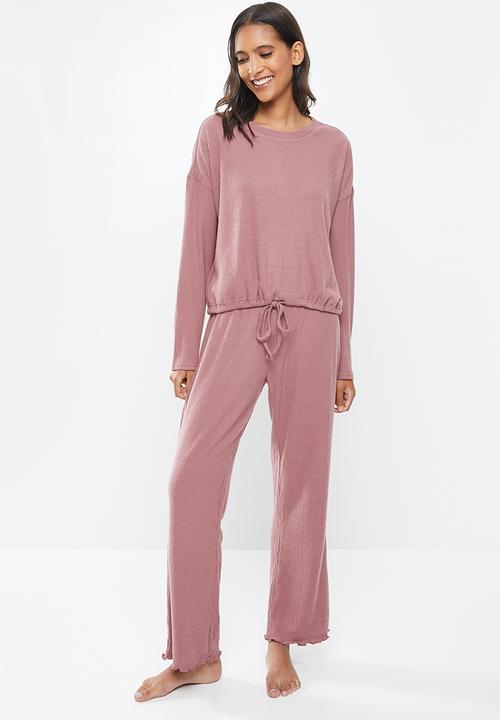 Cotton On - Super soft relaxed pant - purple