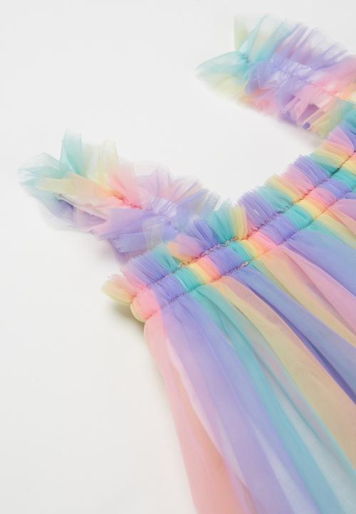 Pop Candy - Girls mesh dress - multi