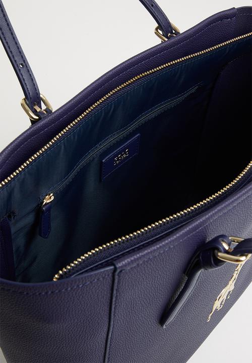 POLO - Gold pony tote bag - navy