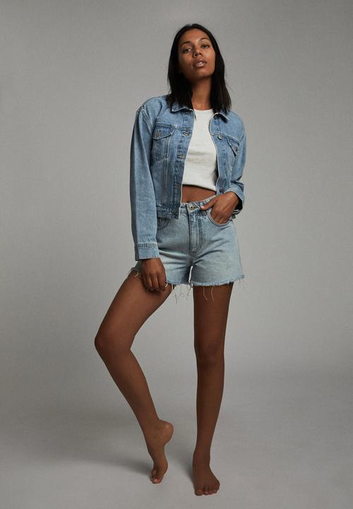 Cotton On - Classic denim jacket - blue