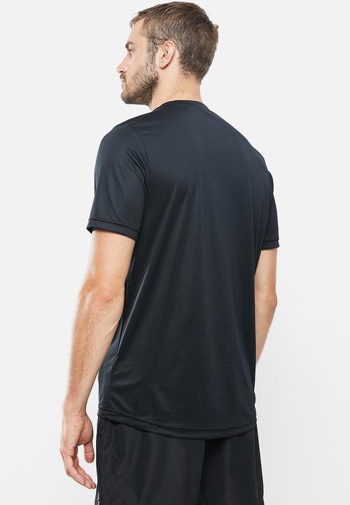 adidas Performance - Pl T-shirt - black & white
