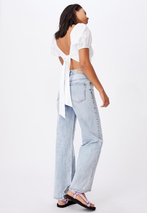 Cotton On - Lola twist front blouse - white