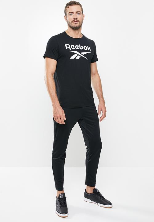 Reebok - Gs reebok stacked tee - black