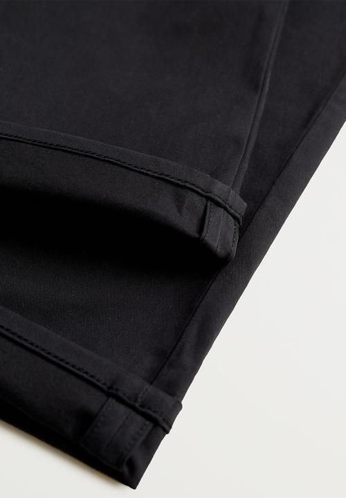 MANGO - Pisa7 trousers - black