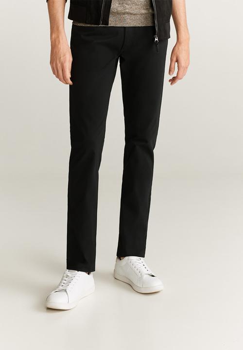 MANGO - Pisa7 trousers - black