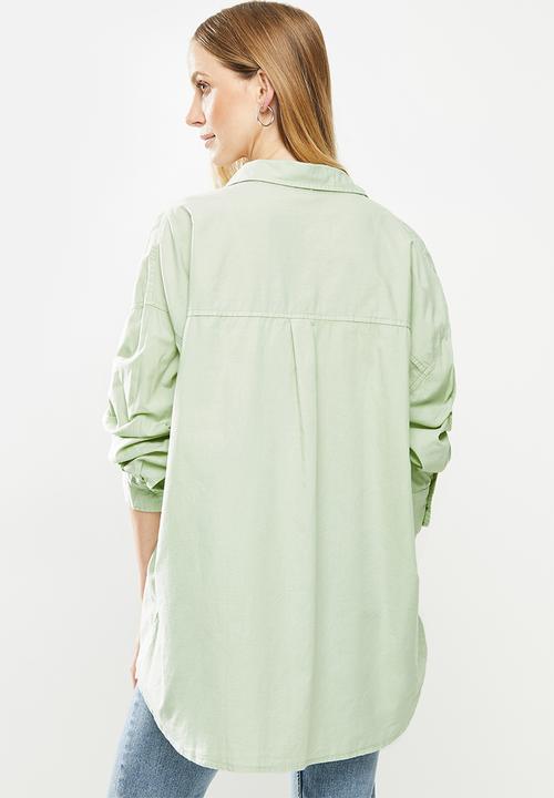 Cotton On - Dad shirt - green