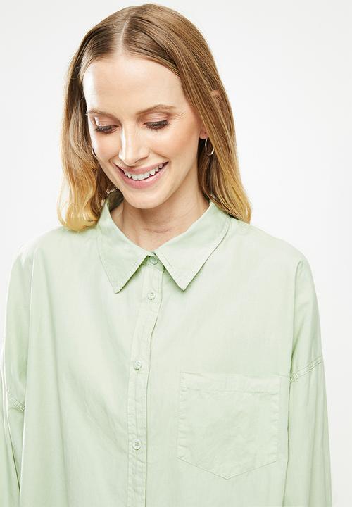 Cotton On - Dad shirt - green