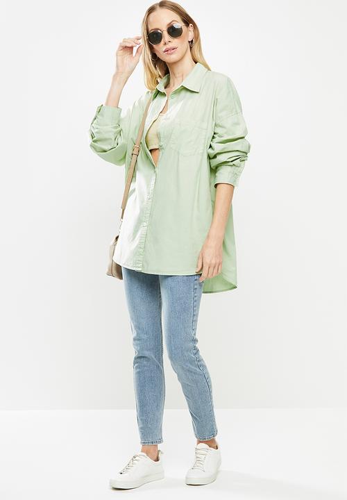 Cotton On - Dad shirt - green