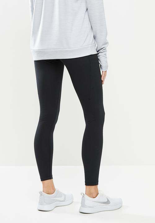 Nike - Nsw air high rise leggings - black & white