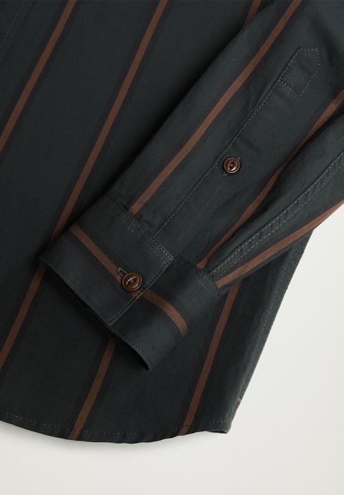 MANGO - Alex shirt - dark green