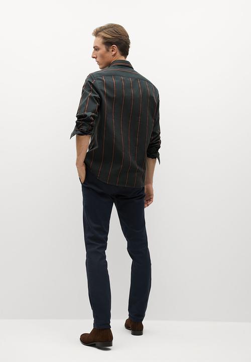 MANGO - Alex shirt - dark green