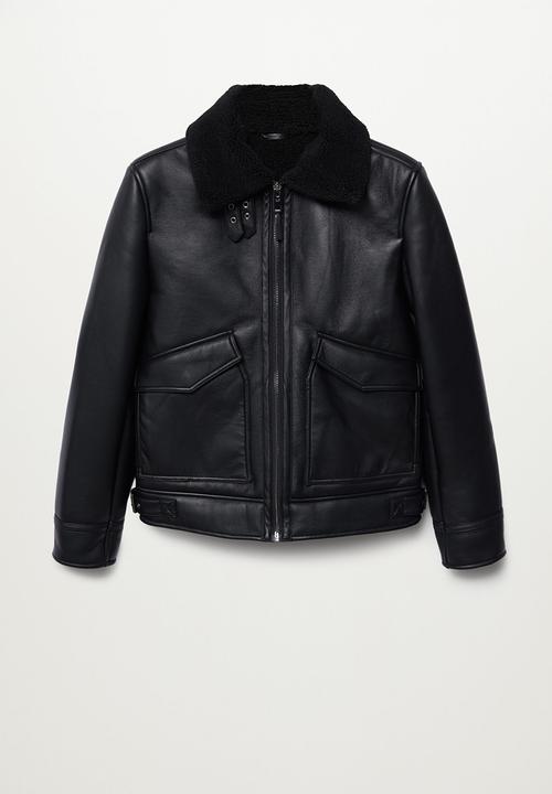 MANGO - Stamford jacket - black