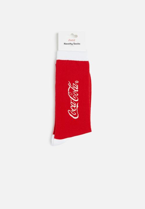 Cotton On - Mens novelty socks - red 