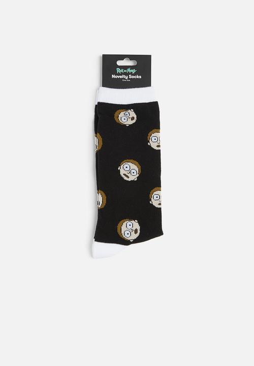 Cotton On - Mens novelty socks - black 