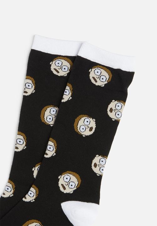 Cotton On - Mens novelty socks - black 