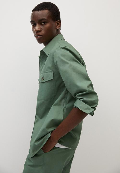 MANGO - Culver jacket - green