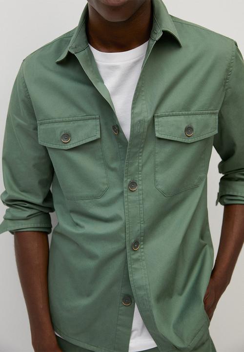 MANGO - Culver jacket - green