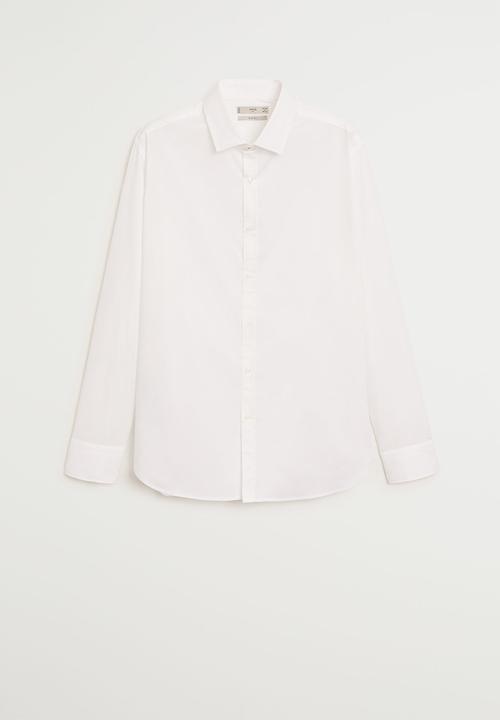 MANGO - Play shirt / white