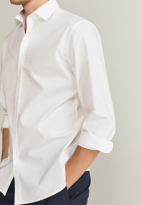 MANGO - Play shirt / white