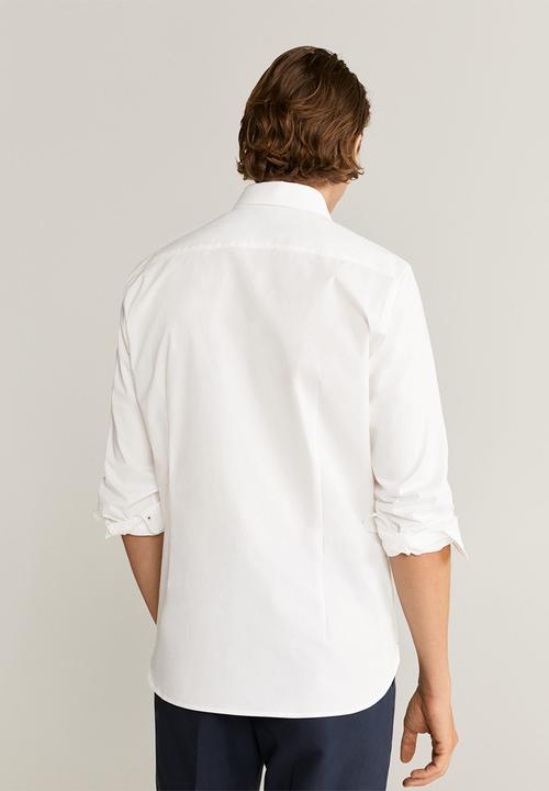 MANGO - Play shirt / white