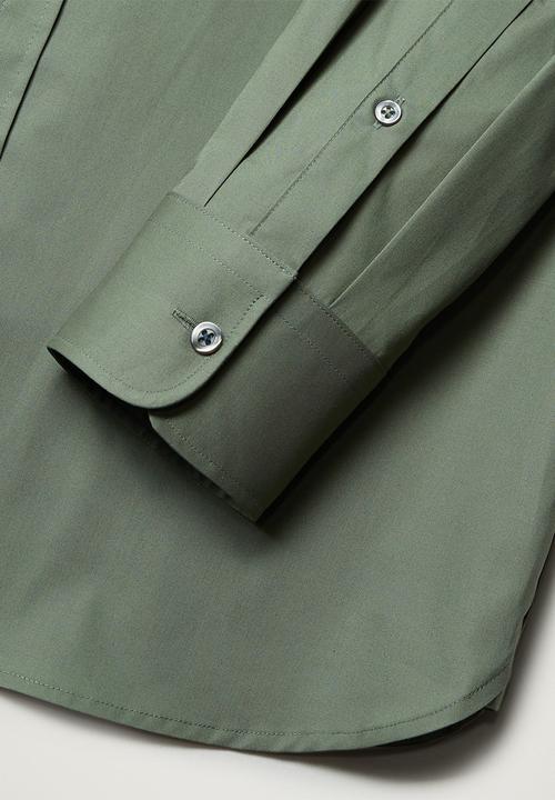 MANGO - Play shirt - khaki