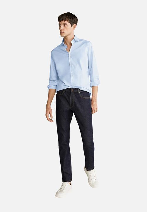MANGO - Play shirt - blue lt