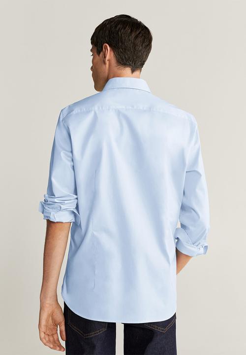 MANGO - Play shirt - blue lt