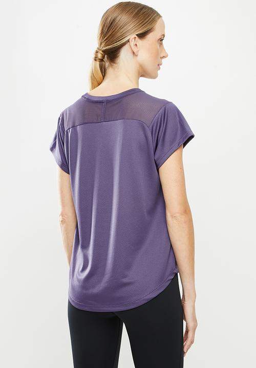 Nike - Gx short sleeve training tee - purple