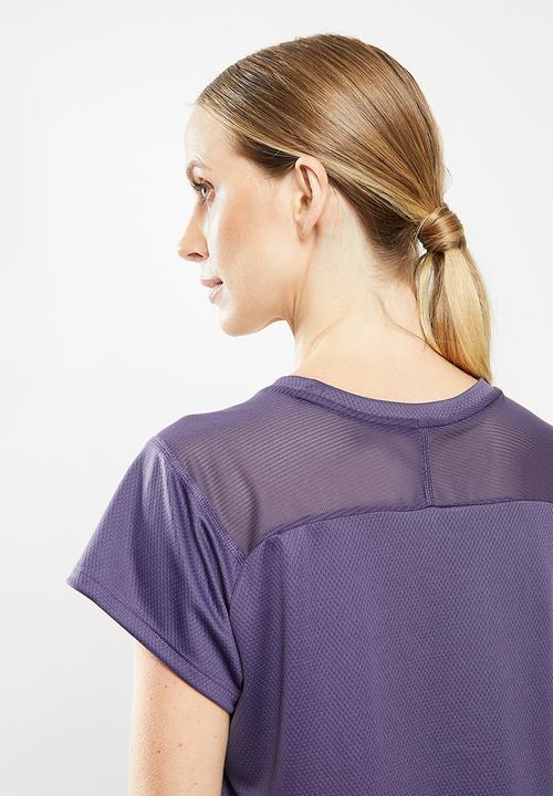 Nike - Gx short sleeve training tee - purple