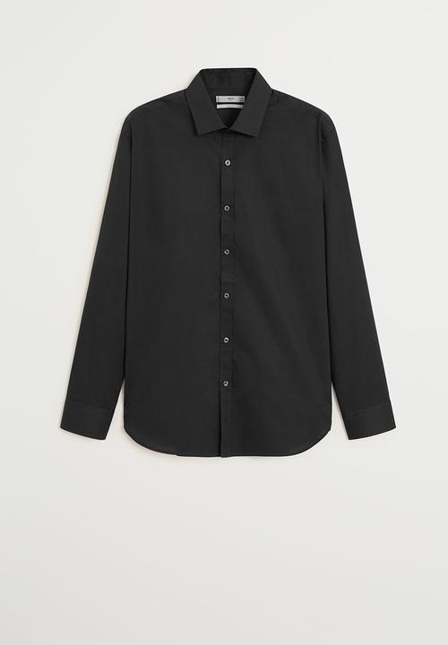 MANGO - Play shirt - black