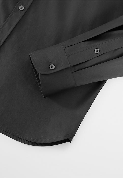 MANGO - Play shirt - black