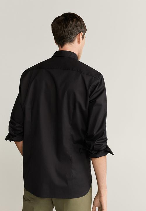 MANGO - Play shirt - black