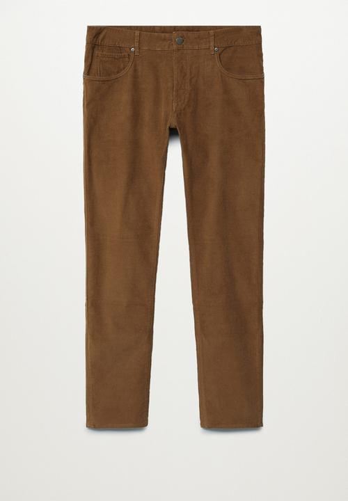 MANGO - Bardem trousers - brown