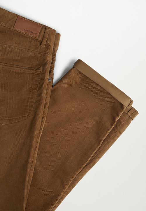 MANGO - Bardem trousers - brown