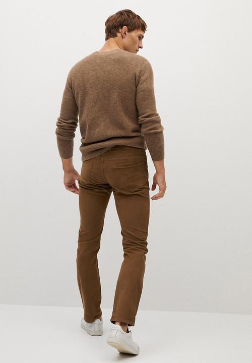 MANGO - Bardem trousers - brown
