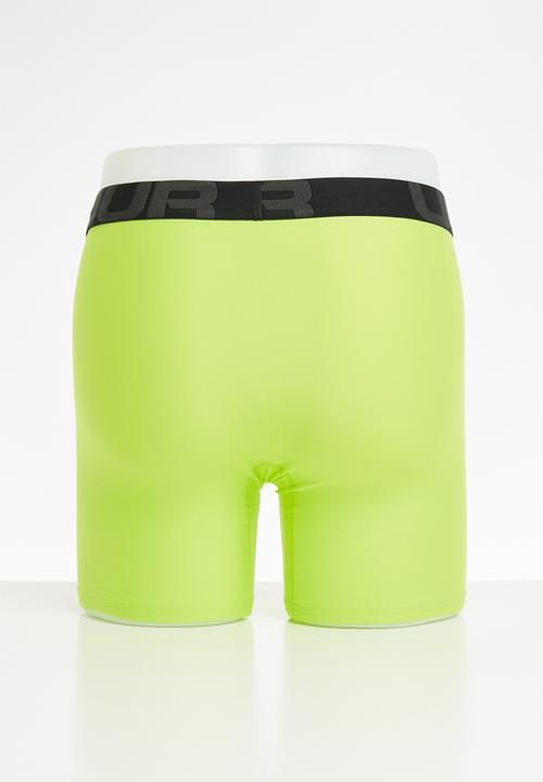 Under Armour - UA tech 6in 2 pack - green & khaki 