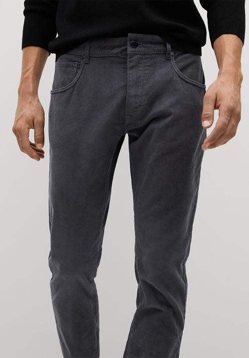 MANGO - Bardem trousers - charcoal