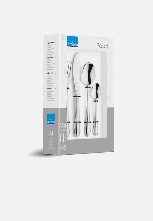Amefa - Pearl 24 piece set - stainless steel