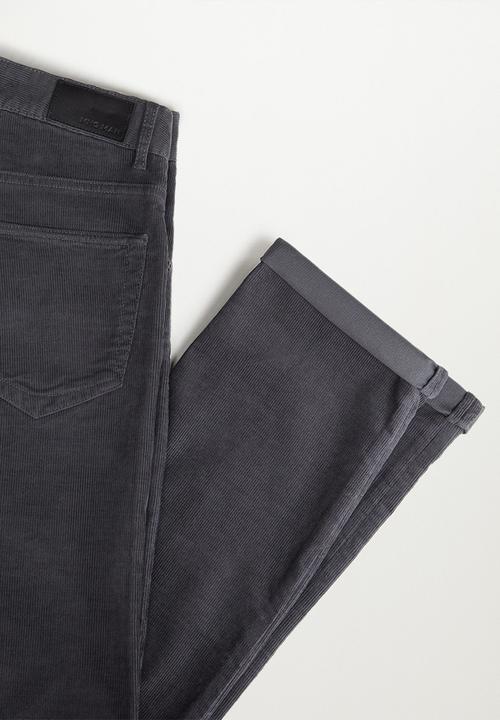 MANGO - Bardem trousers - charcoal