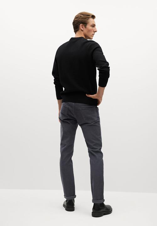 MANGO - Bardem trousers - charcoal