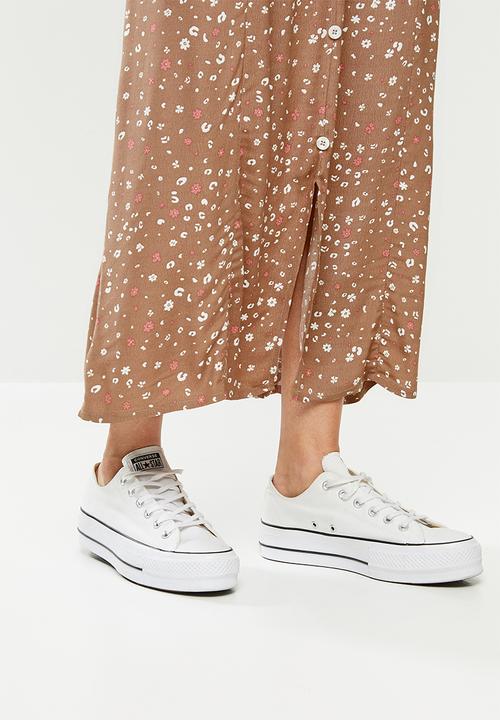 Cotton On - Amore button maxi skirt - brown