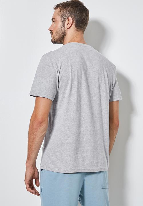 Superbalist - Nasa logo crew neck tee - grey