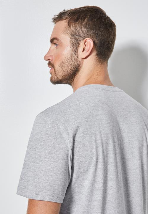 Superbalist - Nasa logo crew neck tee - grey