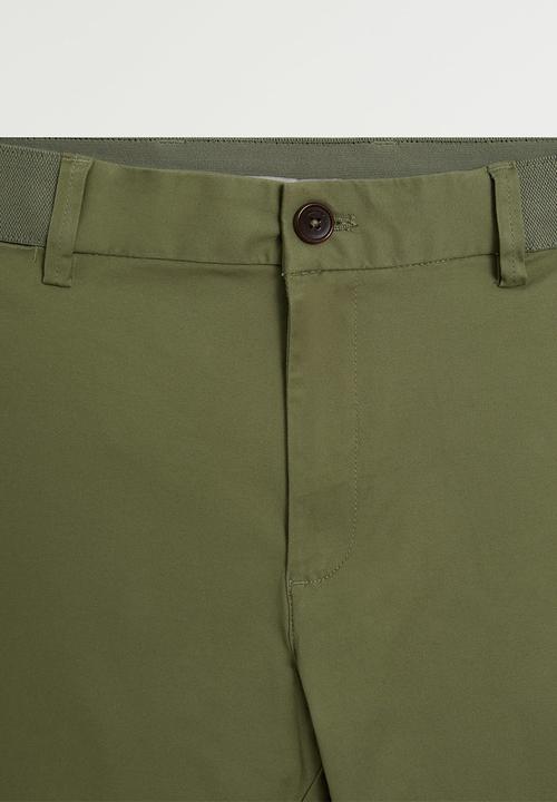 MANGO - Prato trousers - khaki