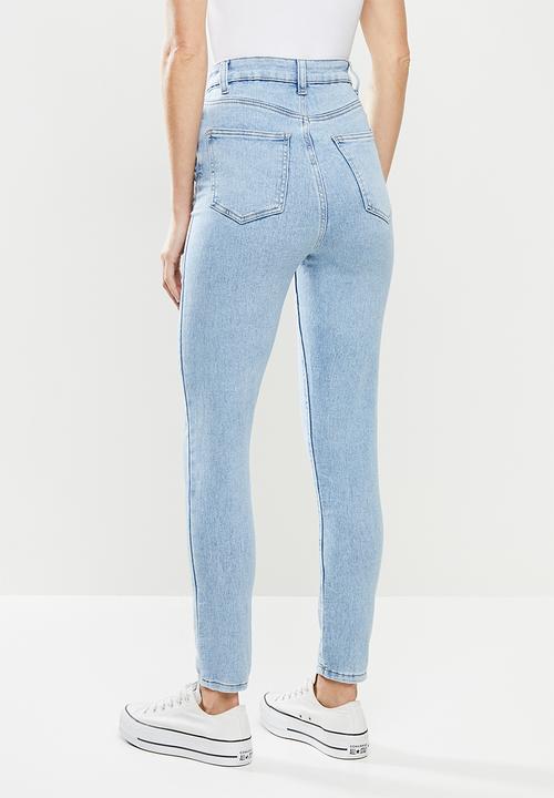 Cotton On - Ultra high super stretch jeans - blue