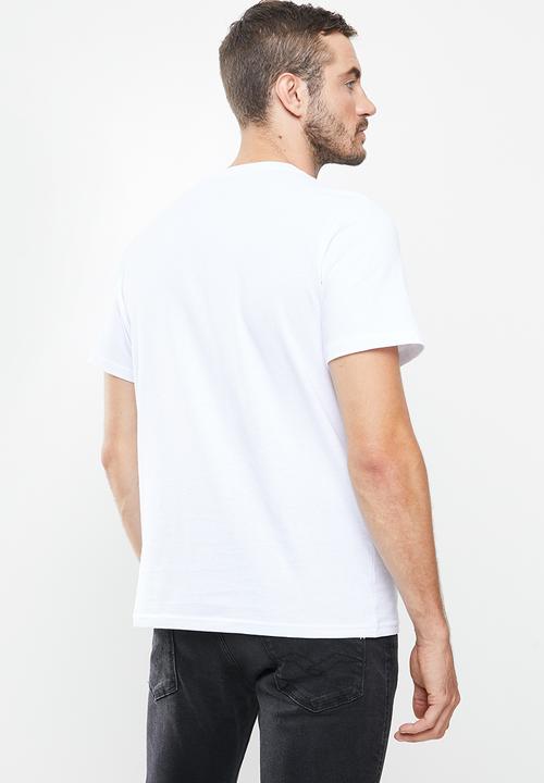 Cotton On - 3 Pack mens essential crew tee - white