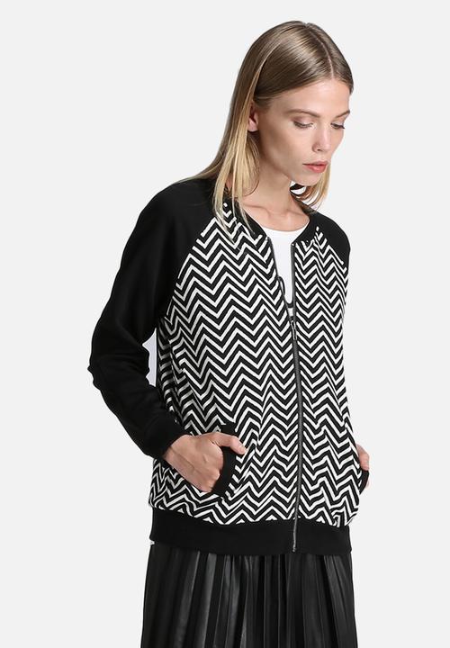 ONLY - Maya Zip Sweat Bomber 
