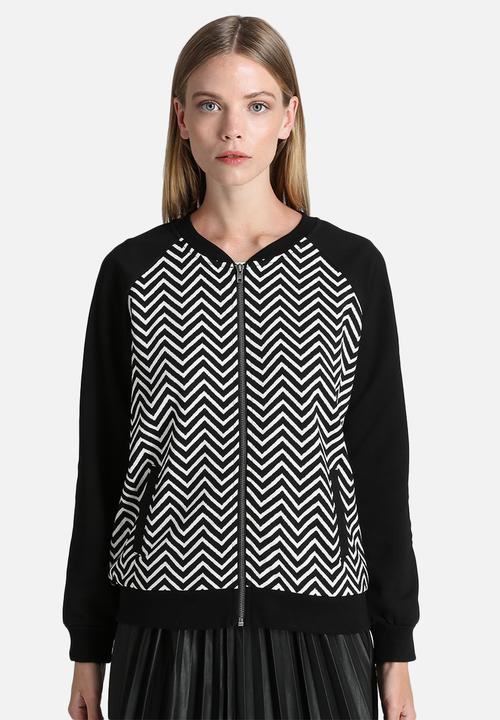 ONLY - Maya Zip Sweat Bomber 