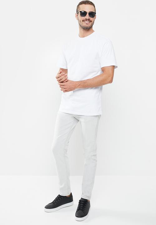 Cotton On - 3 Pack mens essential skate tee - multi 