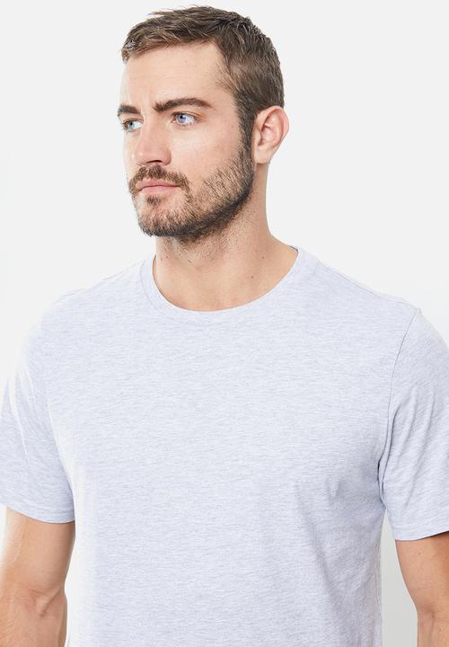 Cotton On - 3 Pack mens essential crew tee - multi 